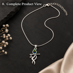 The Flute & Feather Pendant