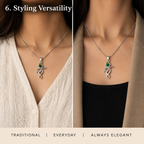 The Flute & Feather Pendant