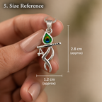 The Flute & Feather Pendant