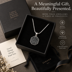 Shlok Engraved Silver Pendant – Timeless Sanskrit Craftsmanship