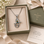 Divine Peacock Flute Silver Pendant Necklace – Meaningful Gift for Everyday Wear