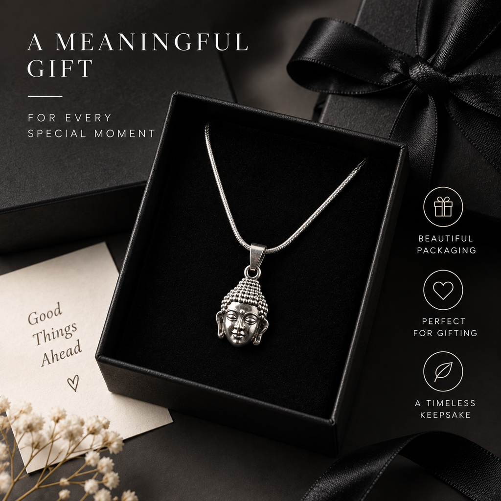 Buddha Pendant Necklace – A Little Peace, Wherever You Go
