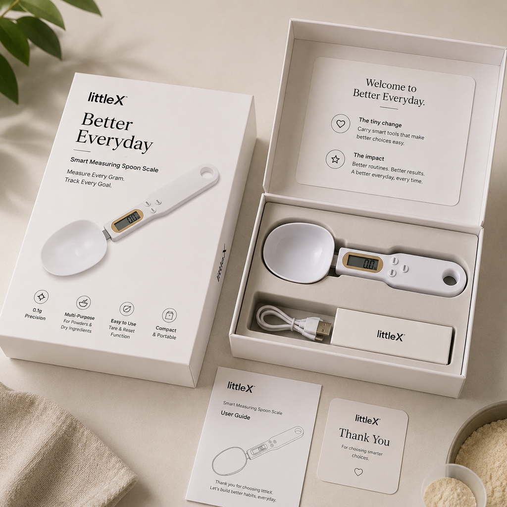 Smart Measuring Spoon Scale for Fitness & Diet Tracking
