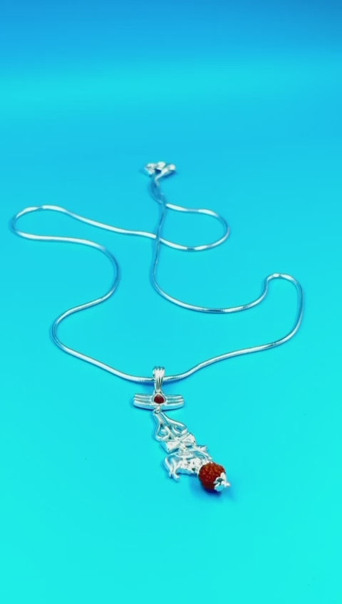Mahadev Trishul Nandi Pendant